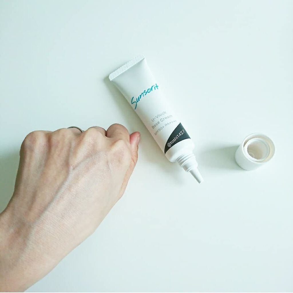 U・Vlockベースクリーム/サンソリット/化粧下地を使ったクチコミ(5枚目)