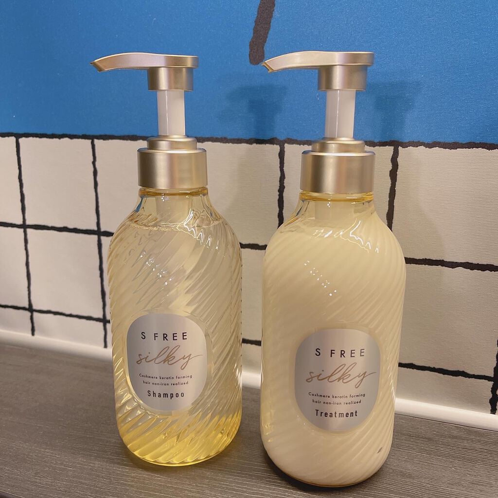 シャンプー シルキースムース/トリートメント シルキースムース /S FREE/市販シャンプーを使ったクチコミ(6枚目)