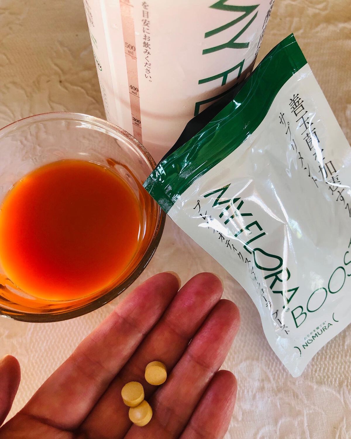 植物乳酸菌発酵エキス マイ・フローラ/MY FRORA/乳酸菌飲料を使ったクチコミ（3枚目）