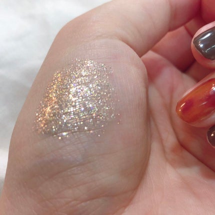 リキッド グリッター シャドウ/rom&nd/グリッターを使ったクチコミ(5枚目)