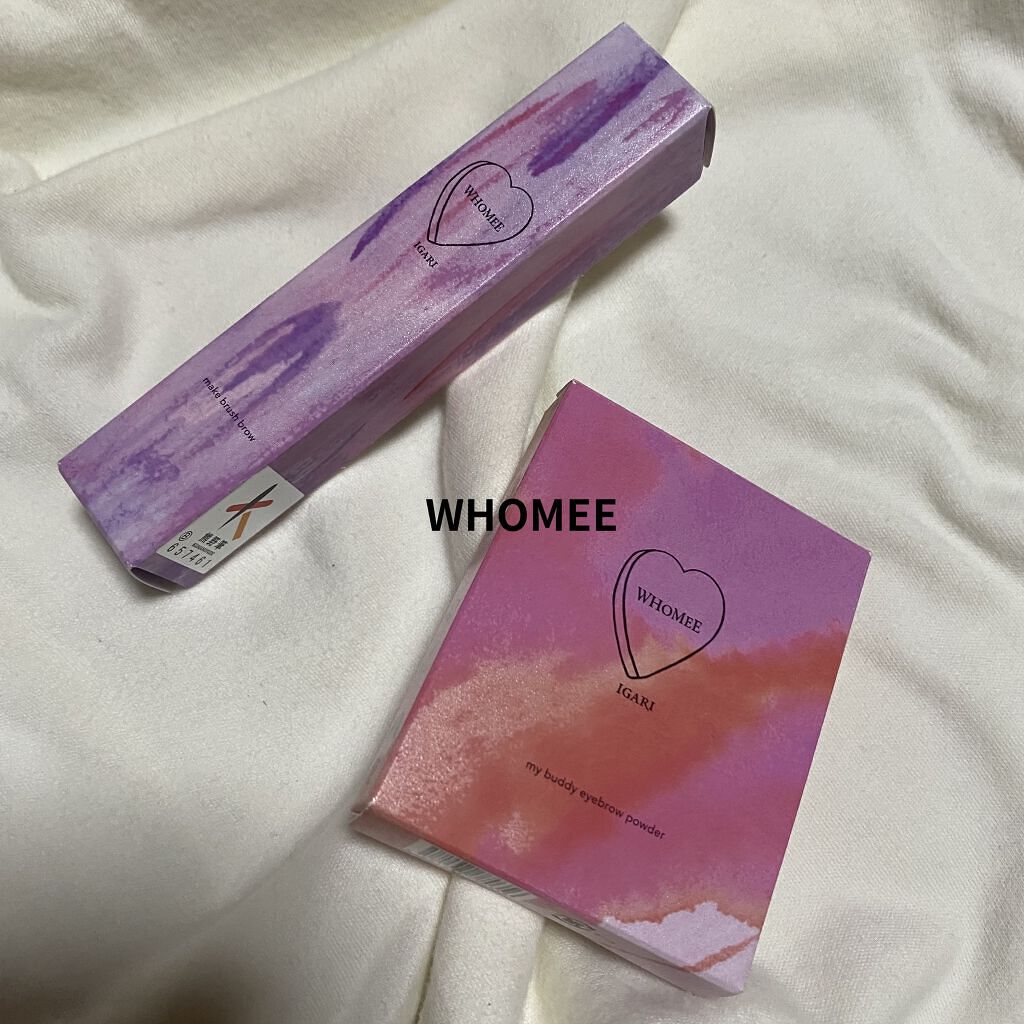  フーミー アイブロウパウダー/WHOMEE/パウダーアイブロウを使ったクチコミ（1枚目）
