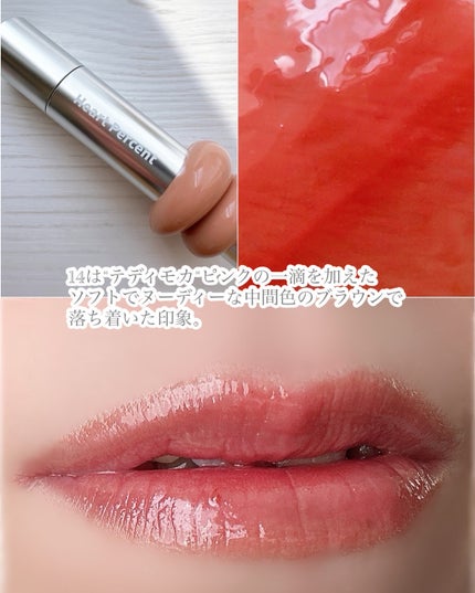 ドット オン ムード オールカバー リップベース 05 ミスティ ピンク/Heart Percent/リップクリームを使ったクチコミ(3枚目)