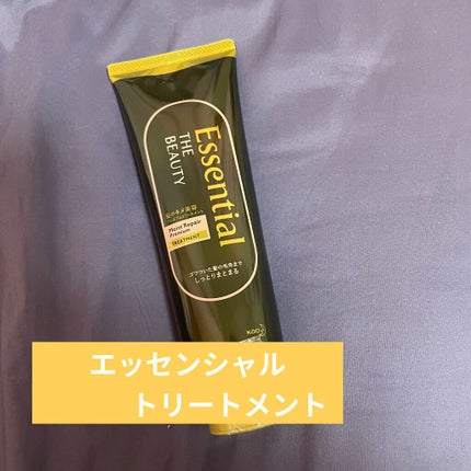 THE BEAUTY 髪のキメ美容プレミアムトリートメント<モイストリペアプレミアム>/エッセンシャル/洗い流すヘアトリートメントを使ったクチコミ(1枚目)