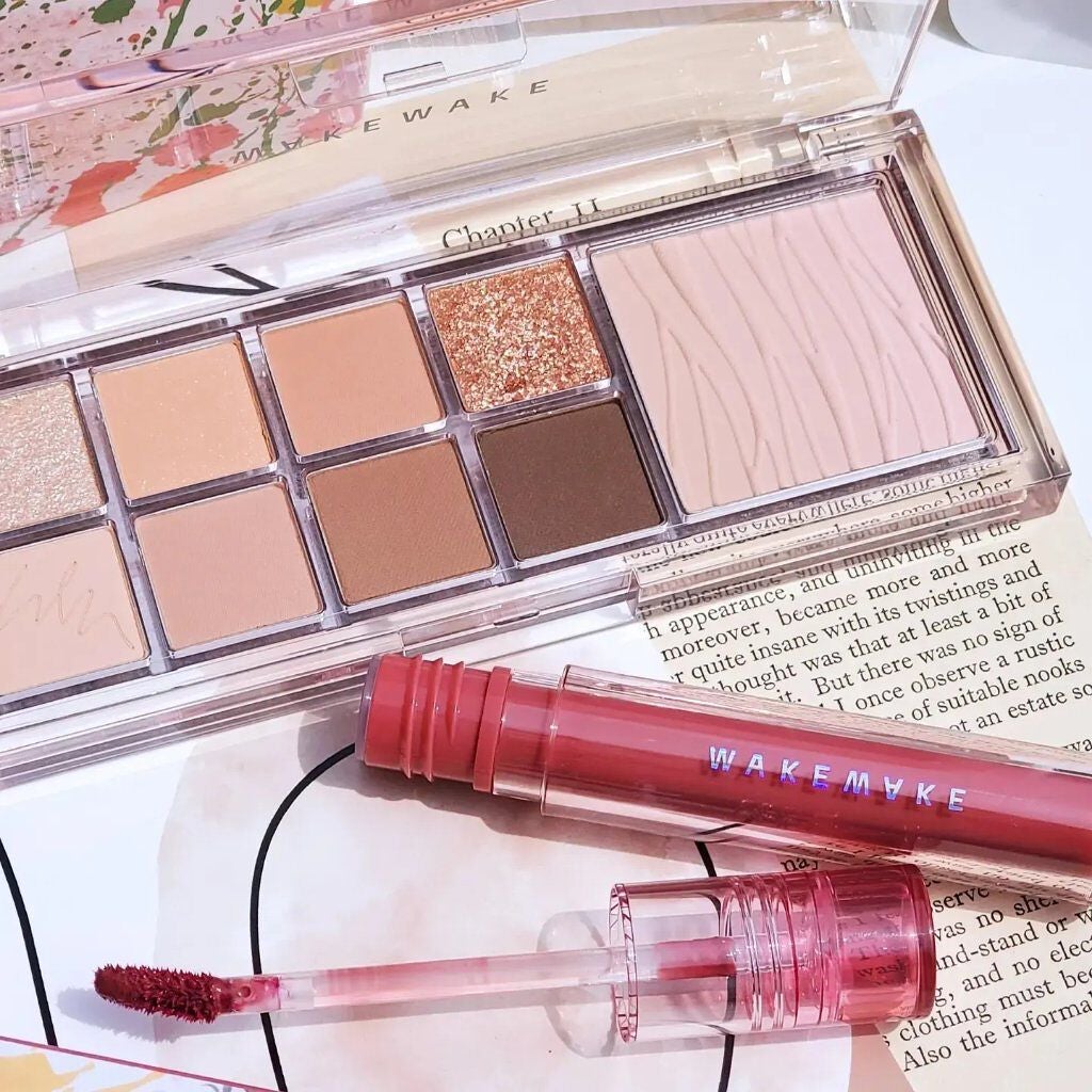 ミックスブラーリングアイパレット/wakemake/マルチパレットを使ったクチコミ(3枚目)