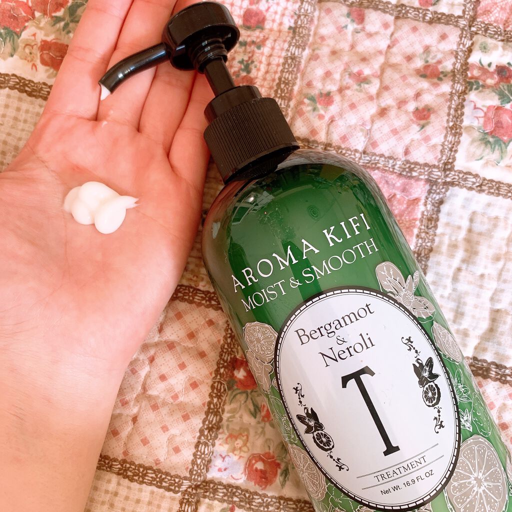 モイスト&スムースシャンプー/トリートメント/AROMA KIFI/シャンプー・コンディショナーを使ったクチコミ(1枚目)