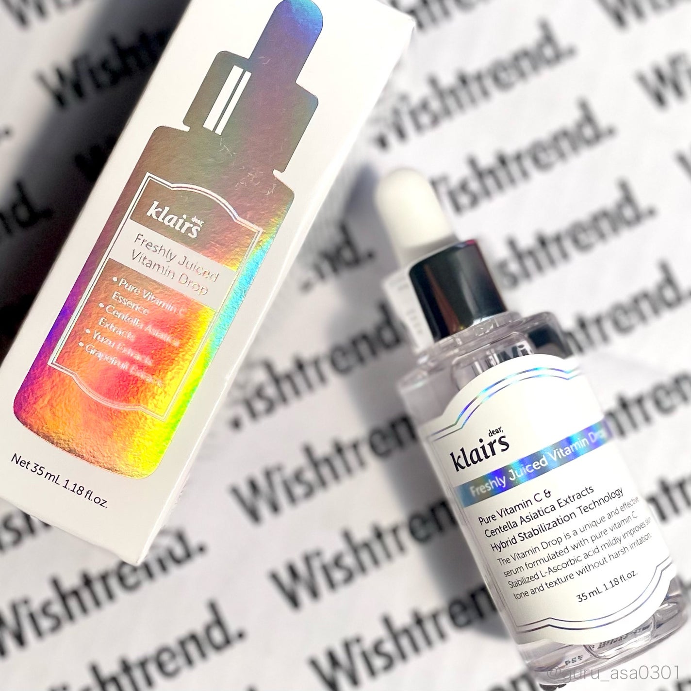 フレッシュリージュースドビタミンドロップ(35ml)/Klairs/美容液を使ったクチコミ(1枚目)