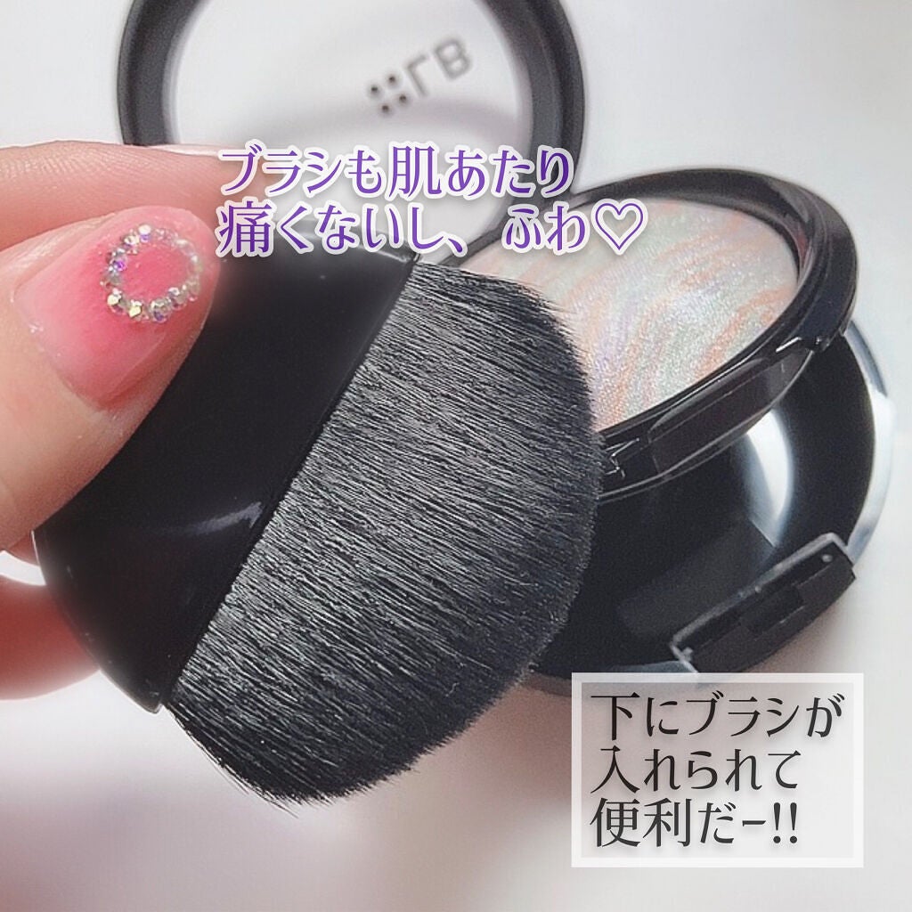 マーブルハイライター/LB/パウダーチークを使ったクチコミ(6枚目)