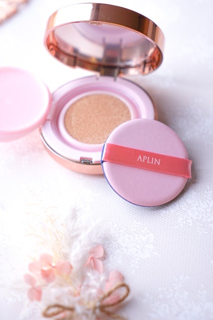 ピンクティーツリーカバーアップグロウクッション/APLIN/クッションファンデーションを使ったクチコミ(4枚目)
