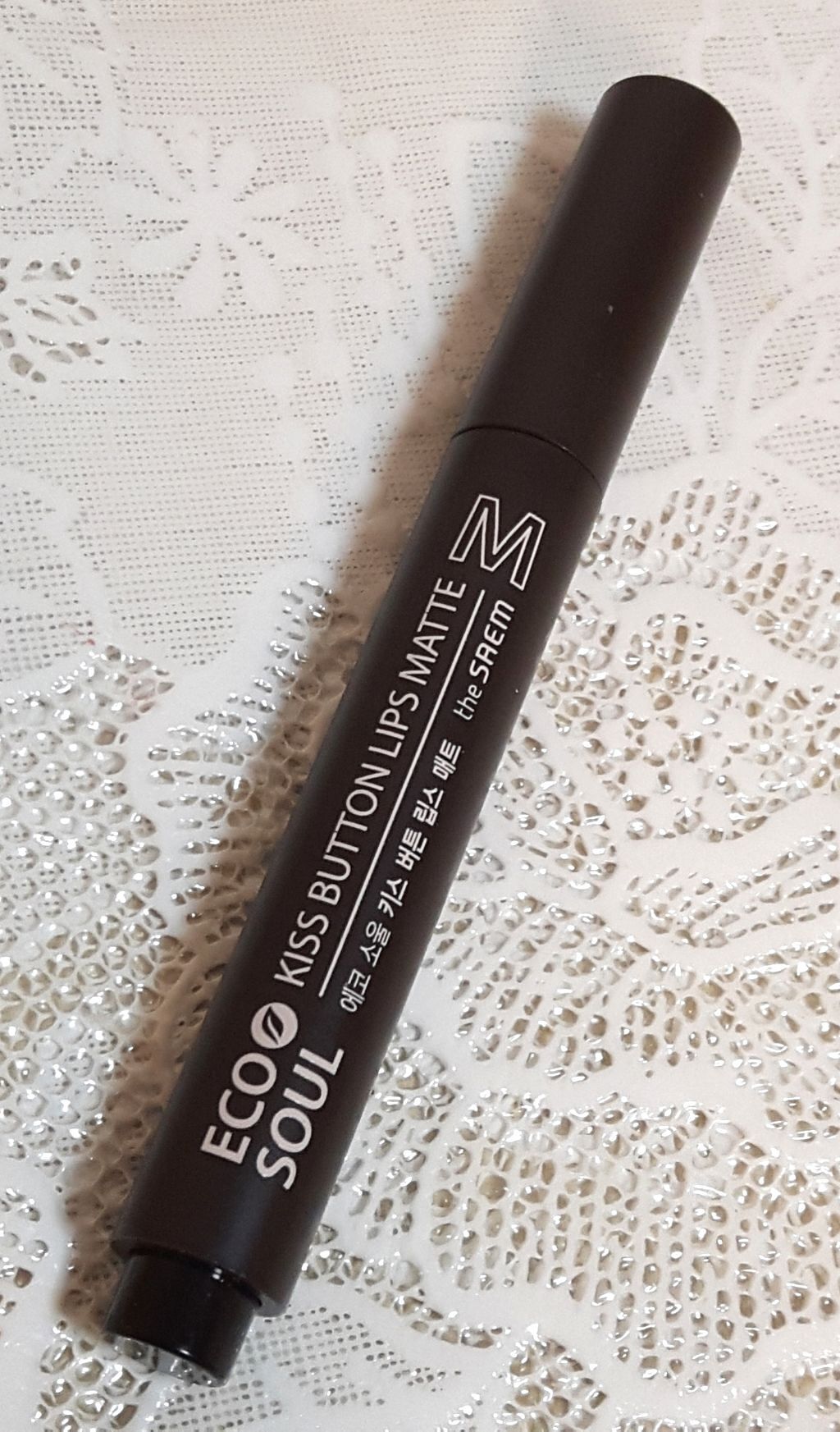エコソウル キスボタンリップス マット/the SAEM/口紅を使ったクチコミ（1枚目）