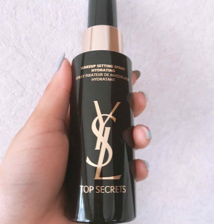トップ シークレット セッティング グロウ スプレー/YVES SAINT LAURENT BEAUTE/ミスト状化粧水を使ったクチコミ(1枚目)