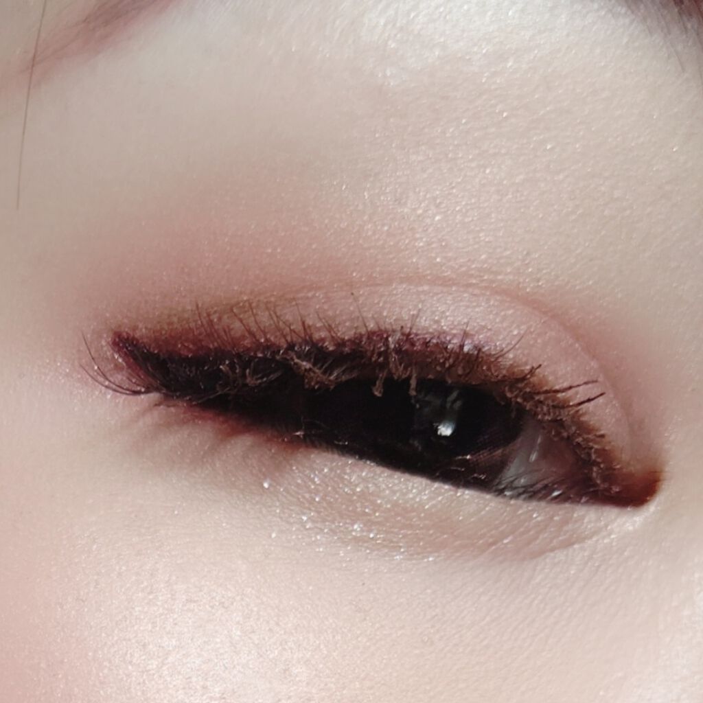描くふたえアイライナー/CEZANNE/リキッドアイライナーを使ったクチコミ（3枚目）