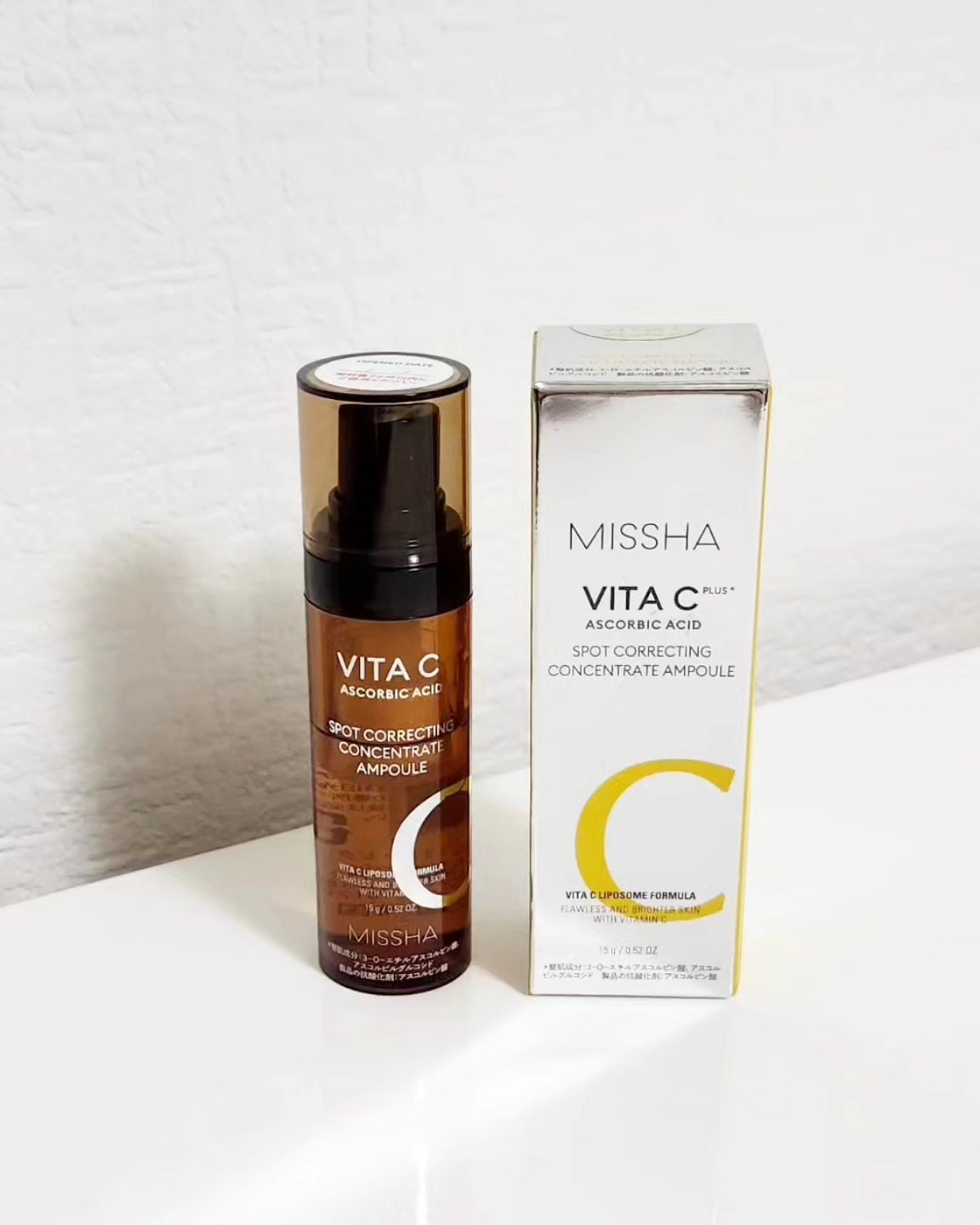 ミシャ ビタシープラス フレッシュプレス美容液/MISSHA/美容液を使ったクチコミ（1枚目）