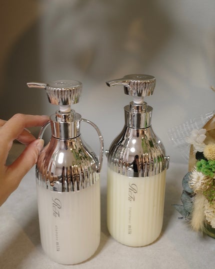 リファミルクプロテインシャンプー/トリートメント/ReFa/シャンプー・コンディショナーを使ったクチコミ(8枚目)