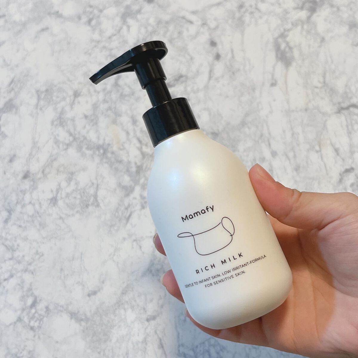 潤いミルキーローション/Mamafy/ボディローションを使ったクチコミ(7枚目)