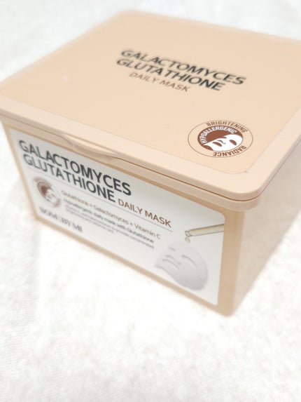 ガラクトミセス グルタチオンデイリーマスク/SOME BY MI/シートマスク・パックを使ったクチコミ(1枚目)