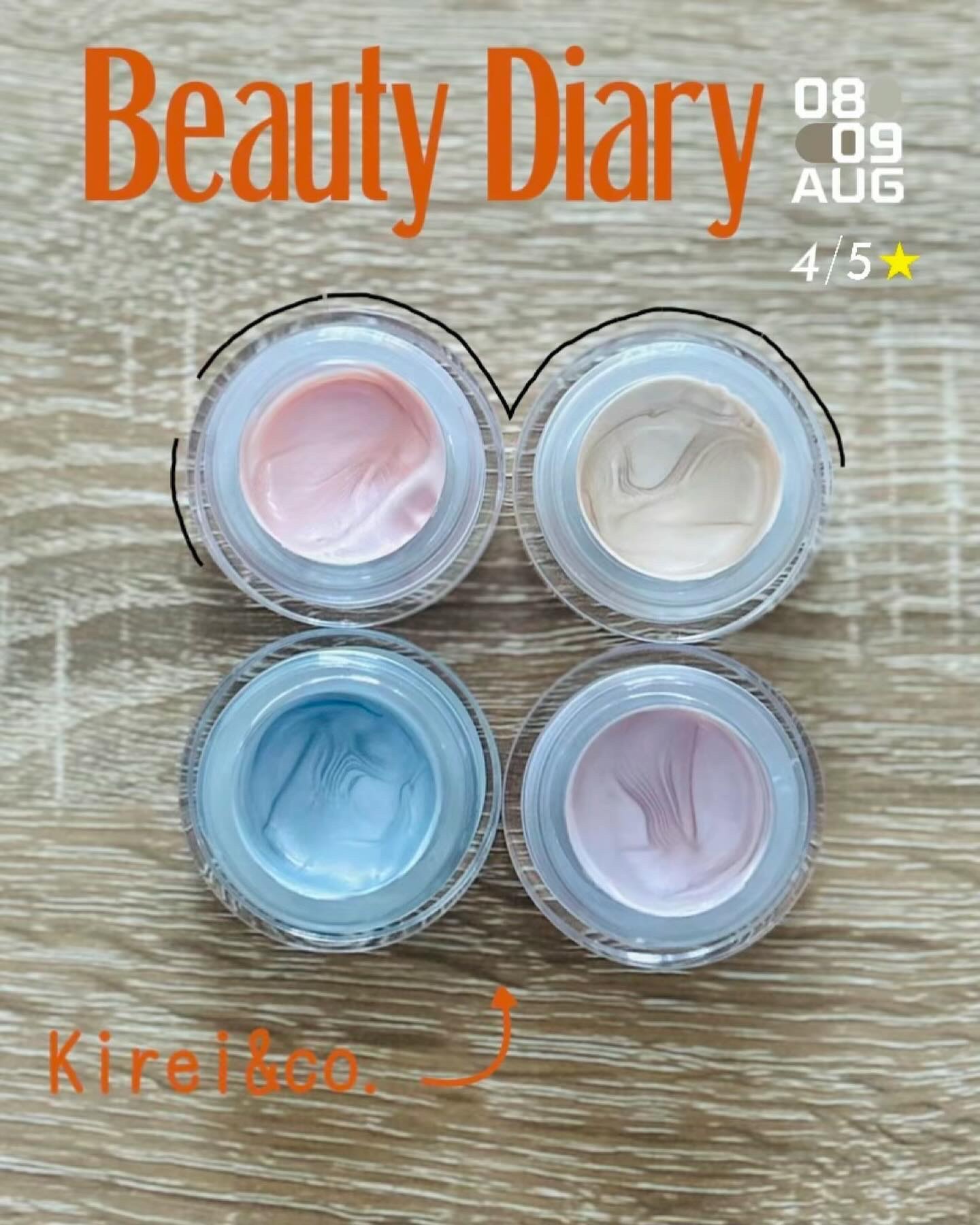 マルチグロウハイライター L3 オーロラブルー/Kirei&co./クリームハイライトを使ったクチコミ（1枚目）