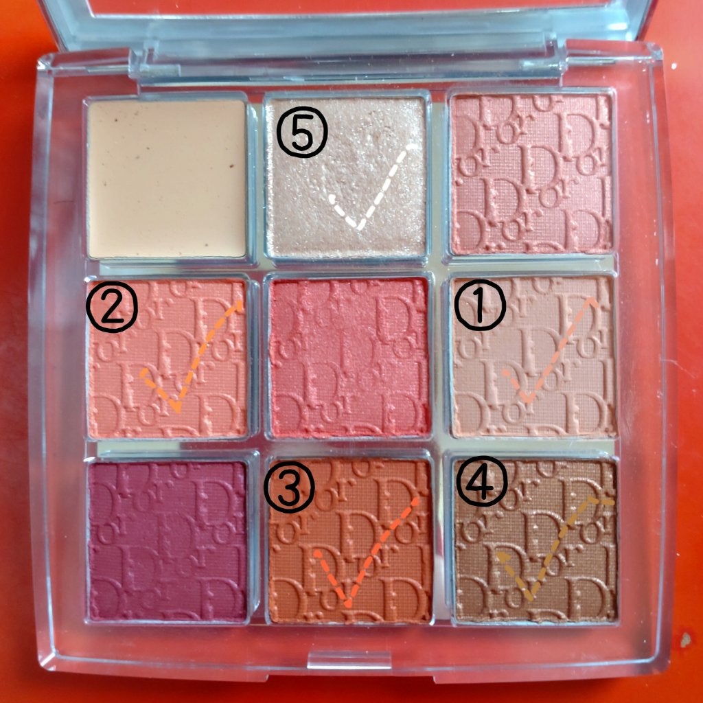 ディオール バックステージ アイ パレット/Dior/アイシャドウパレットを使ったクチコミ(2枚目)