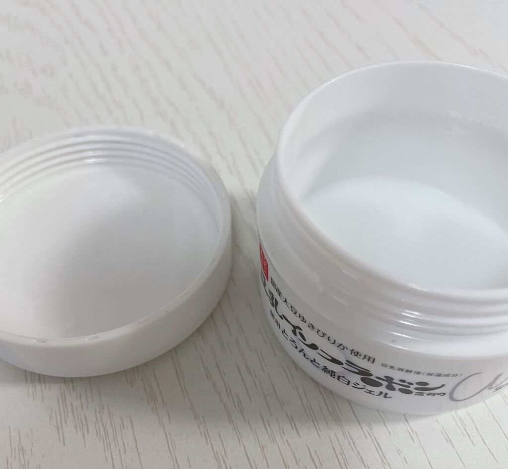 とろんと濃ジェル 薬用美白 N/なめらか本舗/オールインワン化粧品を使ったクチコミ（3枚目）