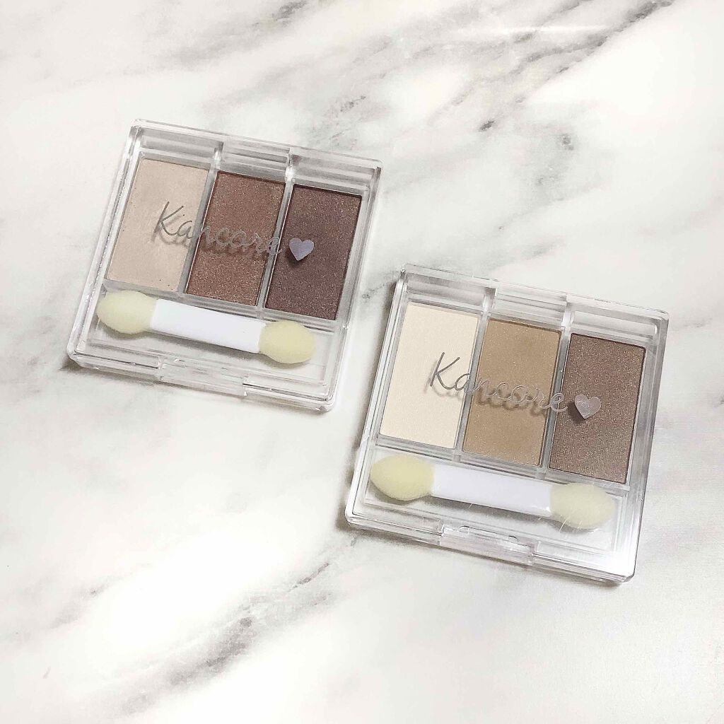 カンコレアイシャドウ/DAISO/アイシャドウパレットを使ったクチコミ（1枚目）