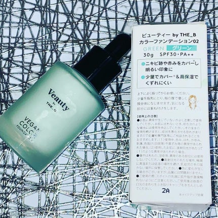 ヴィーガン カラーファンデーション/Veauty by THE_B/リキッドファンデーションを使ったクチコミ(3枚目)