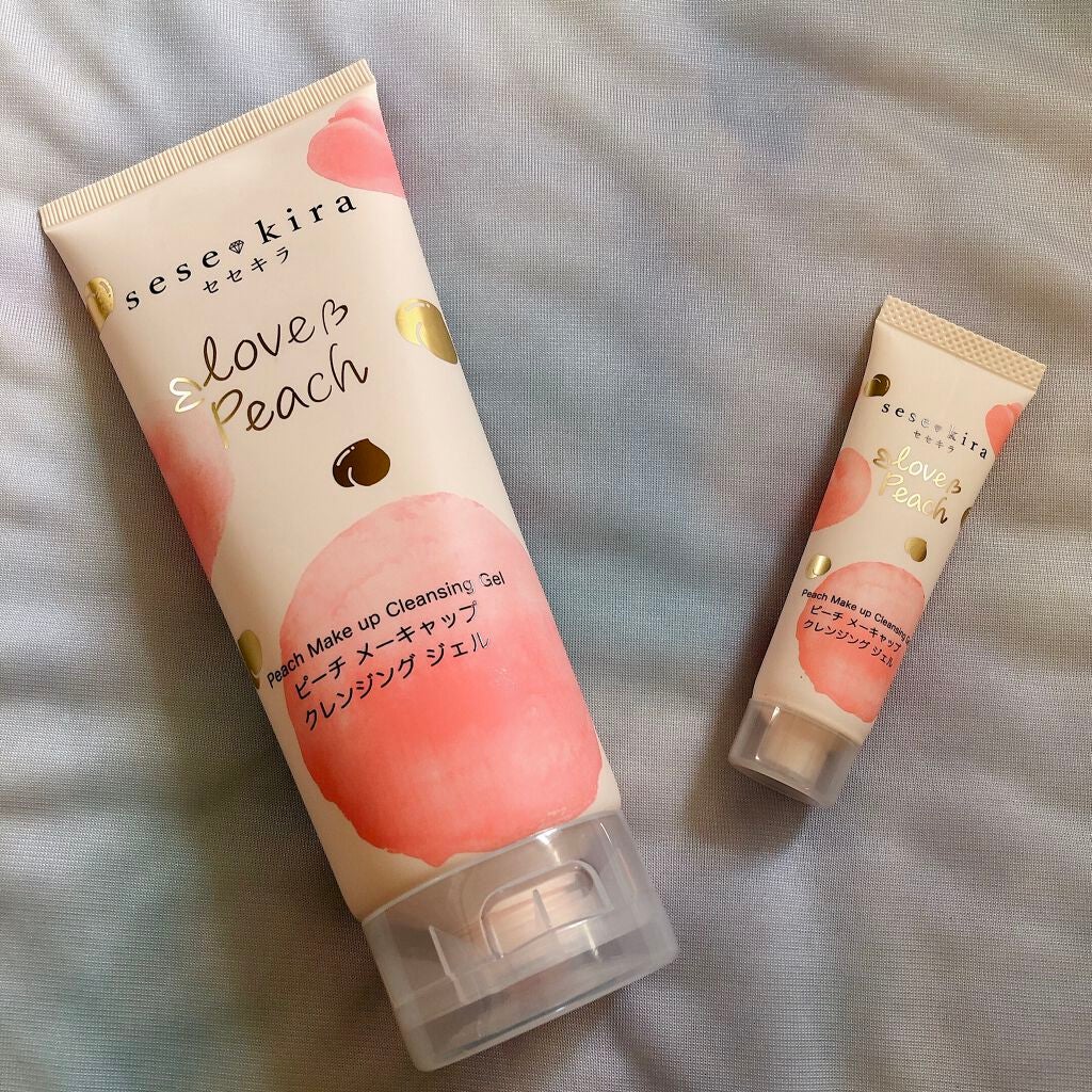 ピーチメーキャップクレンジングジェル/sesekira/クレンジングジェルを使ったクチコミ(1枚目)
