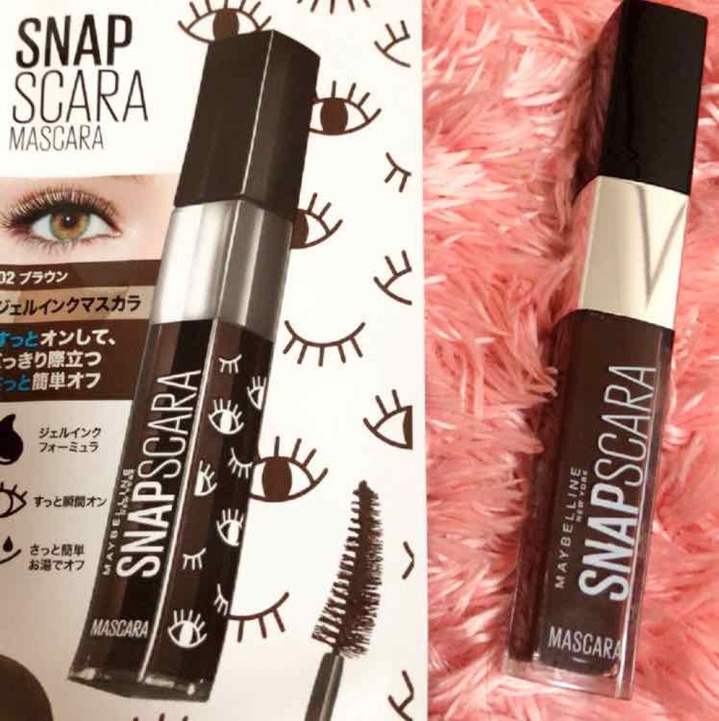 スナップスカラ/MAYBELLINE NEW YORK/マスカラを使ったクチコミ（1枚目）