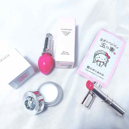 ヤミーパフューム リップバーム 02 juicy strawberry/JILL STUART/リップケアを使ったクチコミ(1枚目)