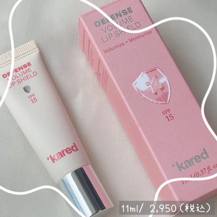 DEFENSE VOLUME LIP SHILD /*kared/リップバームを使ったクチコミ(4枚目)