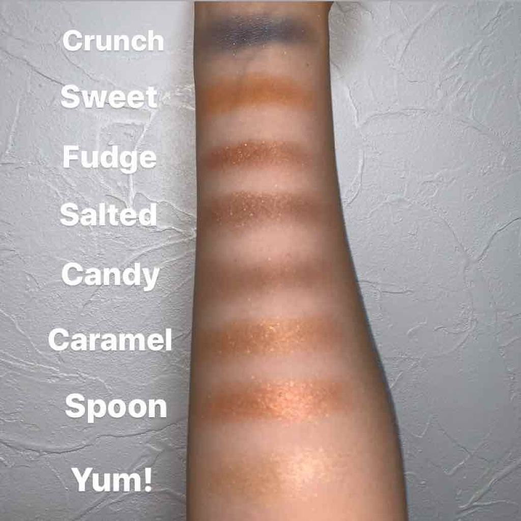 アイラブチョコレート/MAKEUP REVOLUTION/アイシャドウパレットを使ったクチコミ（3枚目）