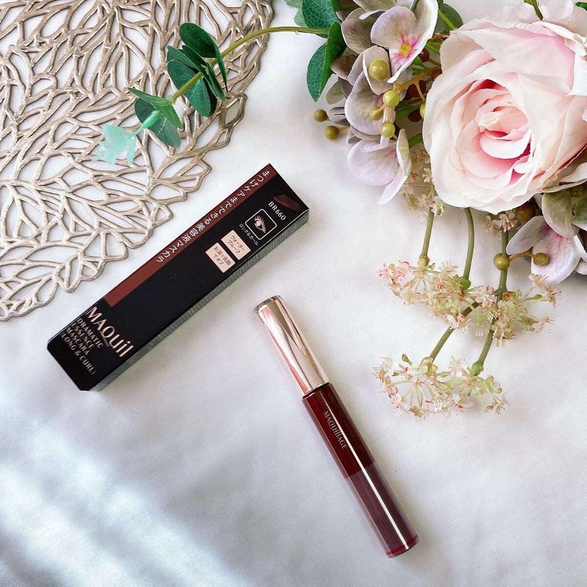 ドラマティックエッセンスマスカラ (ロング&カール)/マキアージュ/マスカラを使ったクチコミ(1枚目)