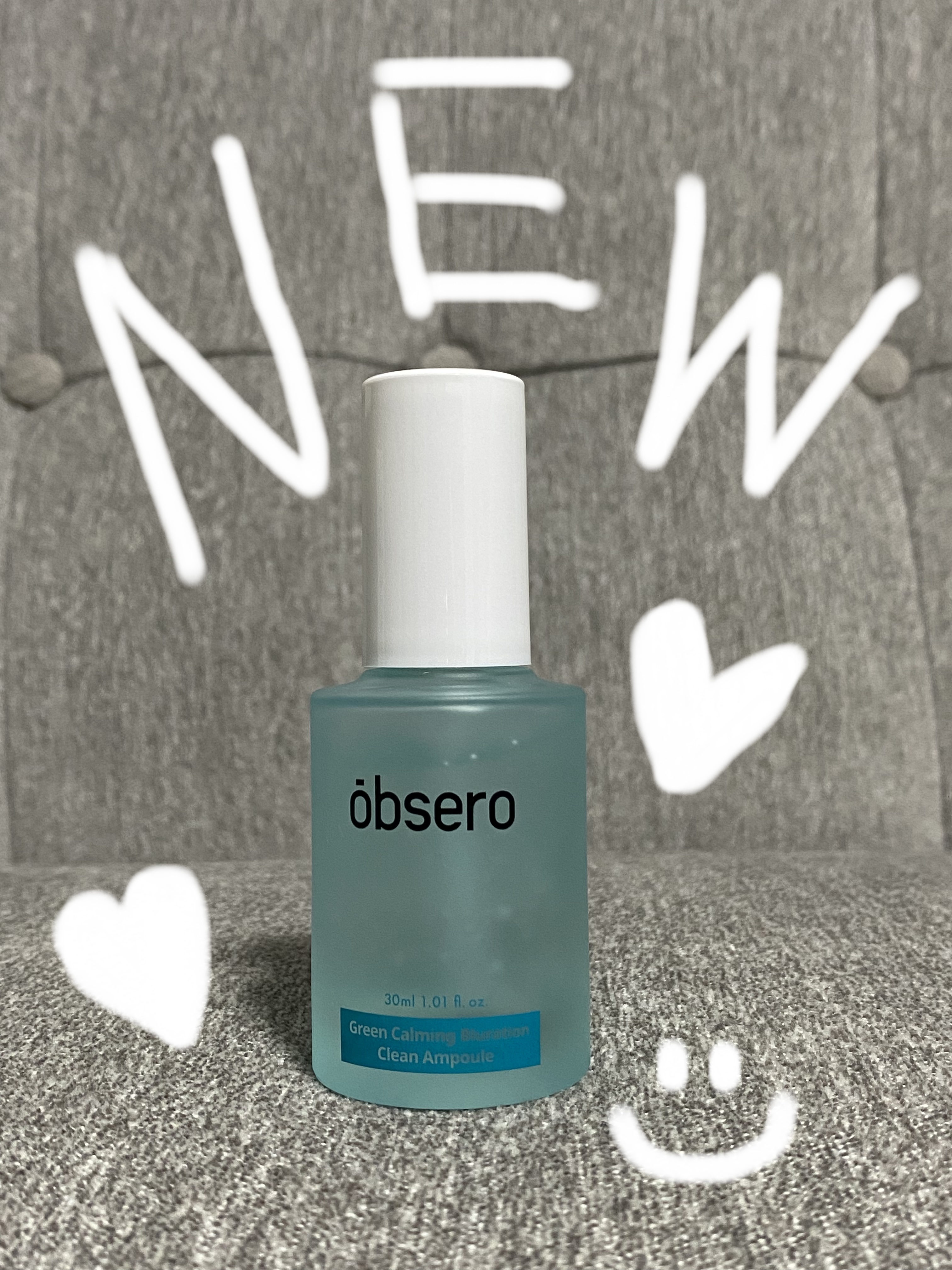 グリーンカーミングブルーレーションクリーンアンプル/obsero/美容液を使ったクチコミ（1枚目）
