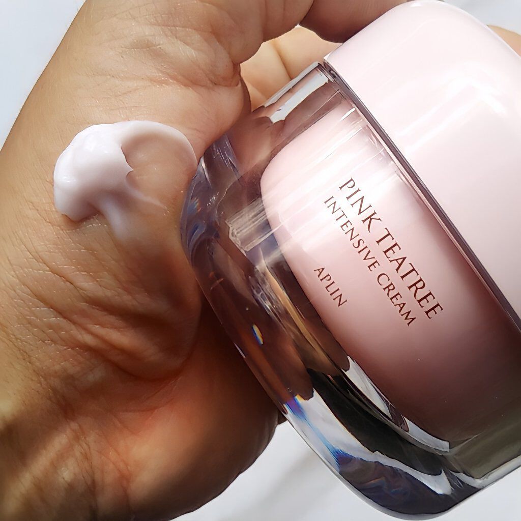 ピンクティーツリークリーム/APLIN/フェイスクリームを使ったクチコミ(6枚目)