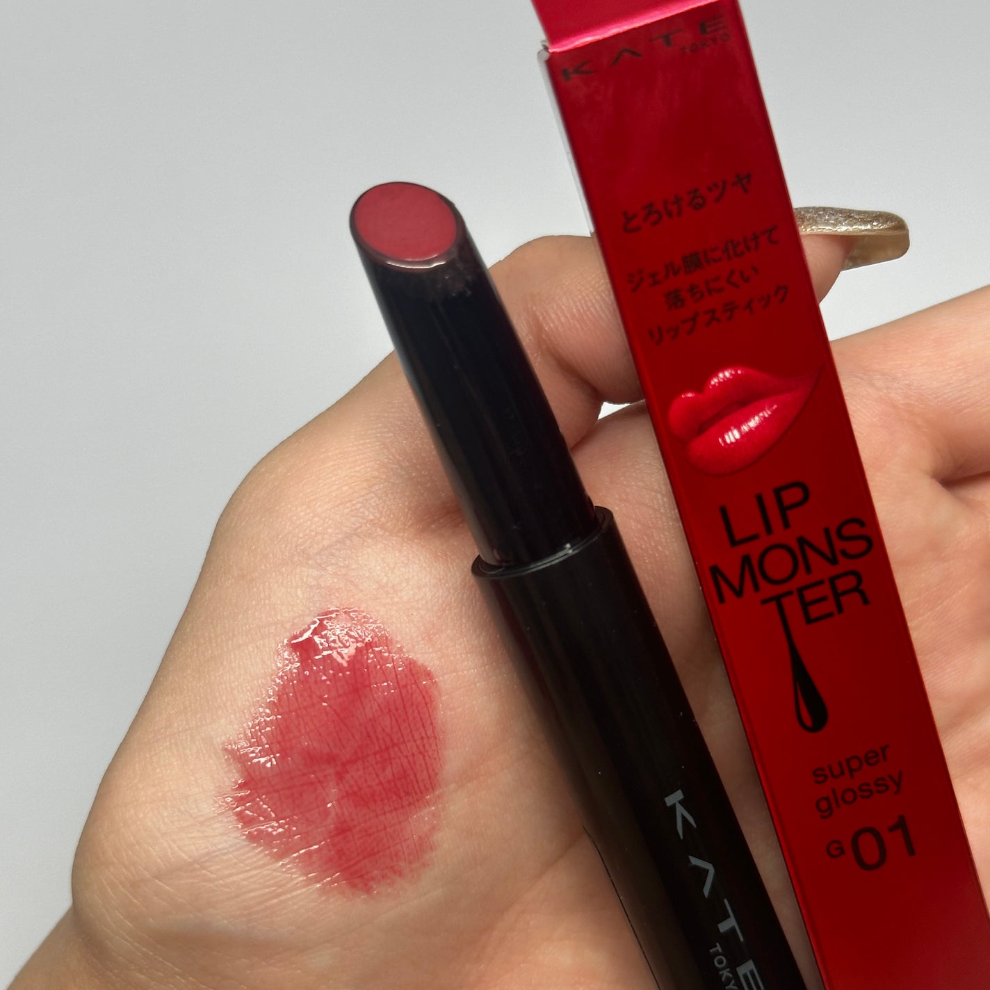 ケイト リップモンスター ツヤバース/KATE/口紅を使ったクチコミ(2枚目)