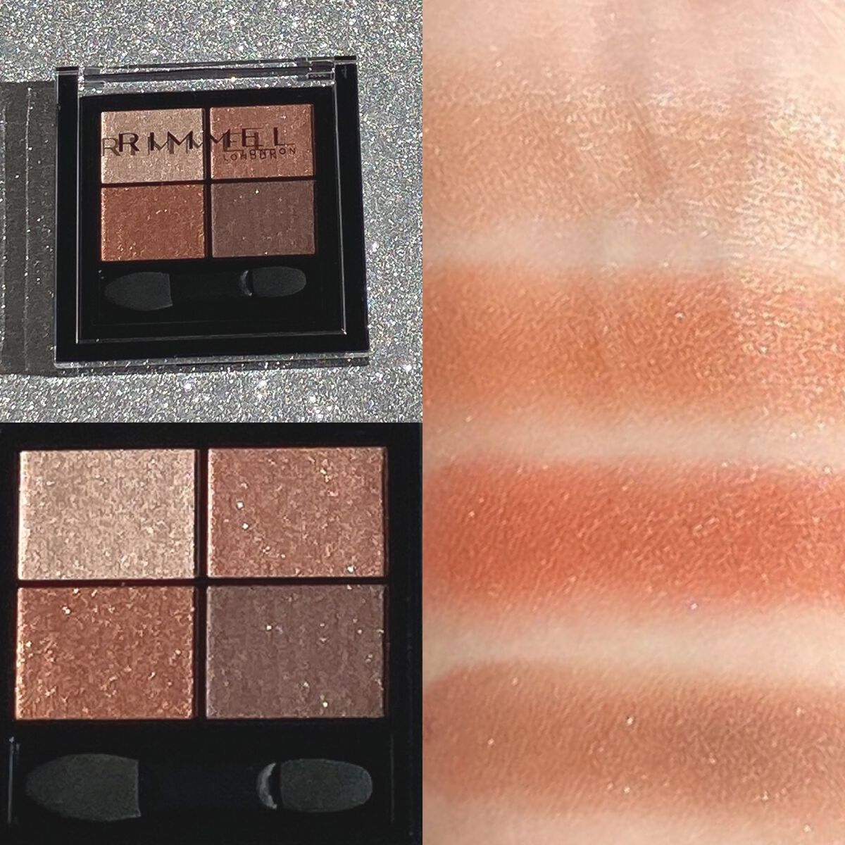 ワンダー エバー アイシャドウ/リンメル ロンドン/アイシャドウパレットを使ったクチコミ(3枚目)