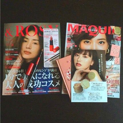 &ROSY 2018年12月号/&ROSY/雑誌を使ったクチコミ(1枚目)