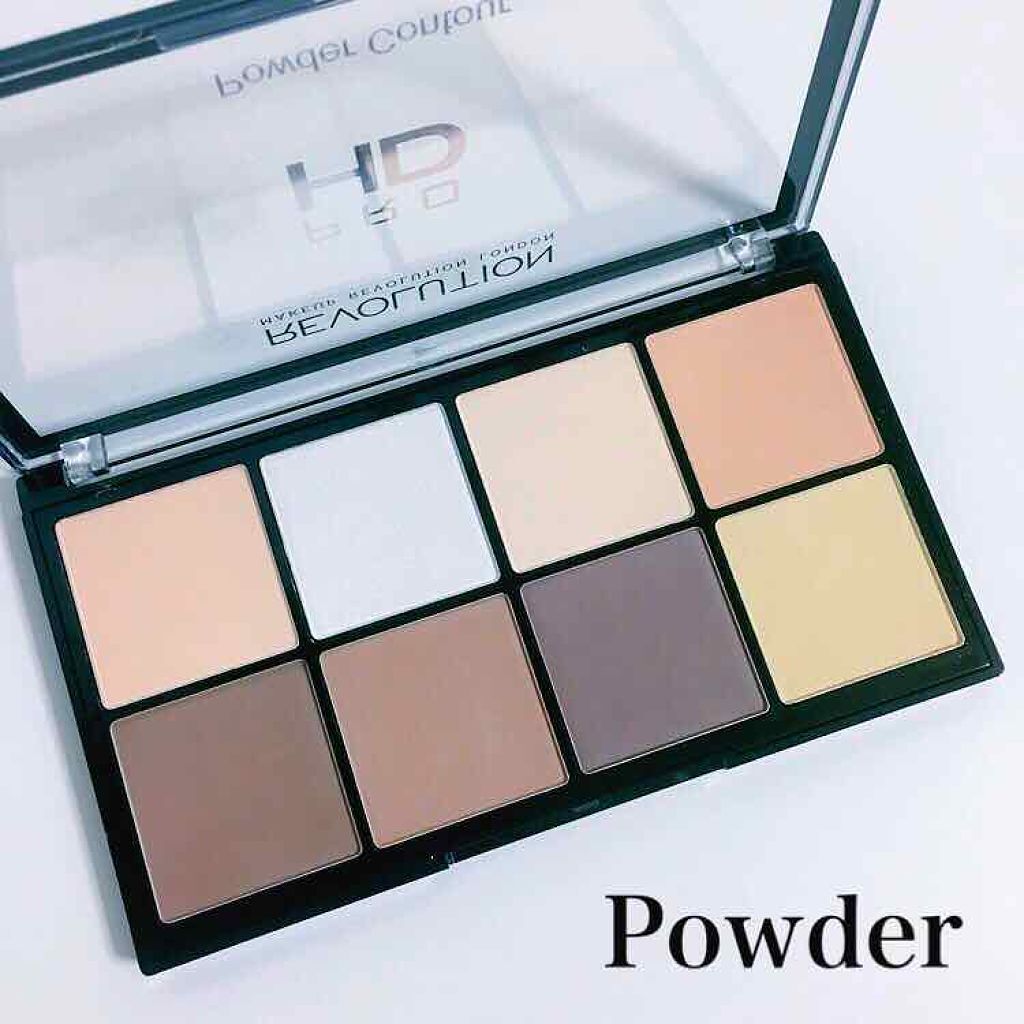 Revolution HD Pro Powder Contour - Fair/MAKEUP REVOLUTION/プレストパウダーを使ったクチコミ（2枚目）