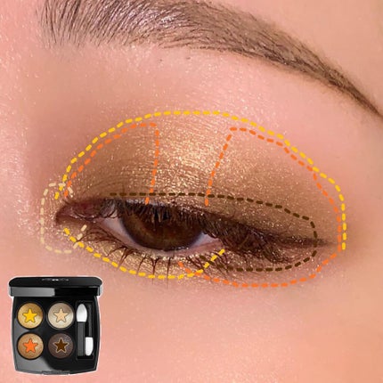 レ キャトル オンブル/CHANEL/アイシャドウパレットを使ったクチコミ(5枚目)