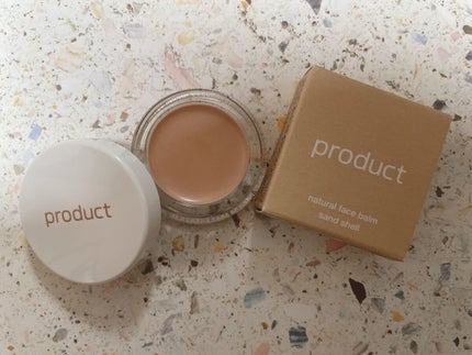 ナチュラルフェイスバーム/ザ・プロダクト/クリームハイライトを使ったクチコミ(1枚目)