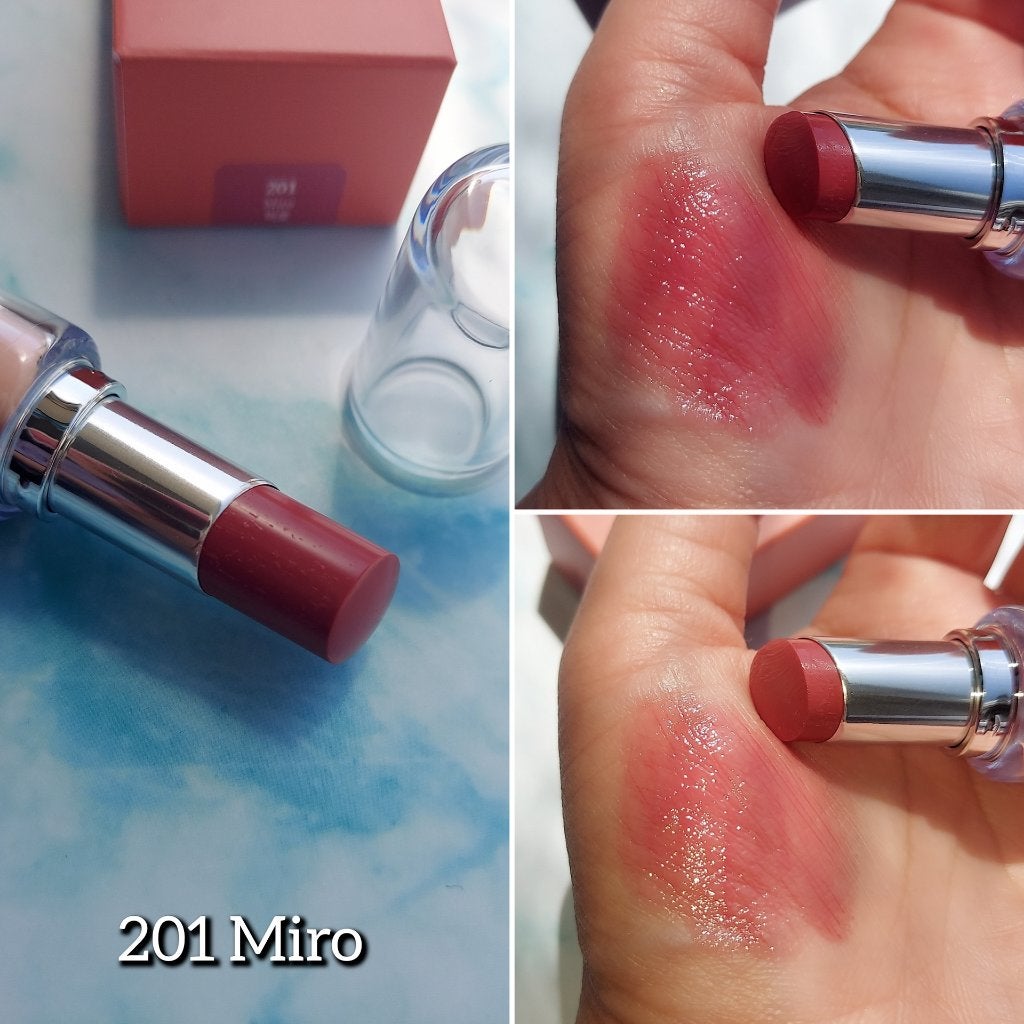 ボンディンググロウリップスティック/Laka/口紅を使ったクチコミ(4枚目)