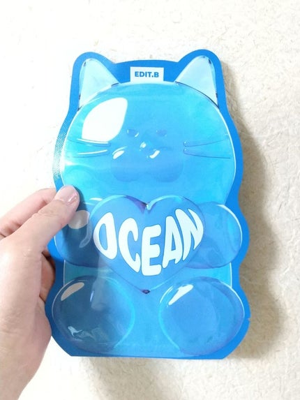 ウォータープルグミマスク オーシャン/EDIT.B/シートマスク・パックを使ったクチコミ(1枚目)