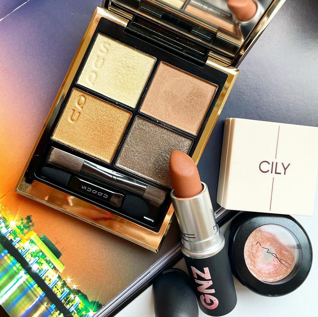 アイズオンミー #CEDAR WOOD/CILY/単色アイシャドウを使ったクチコミ（1枚目）