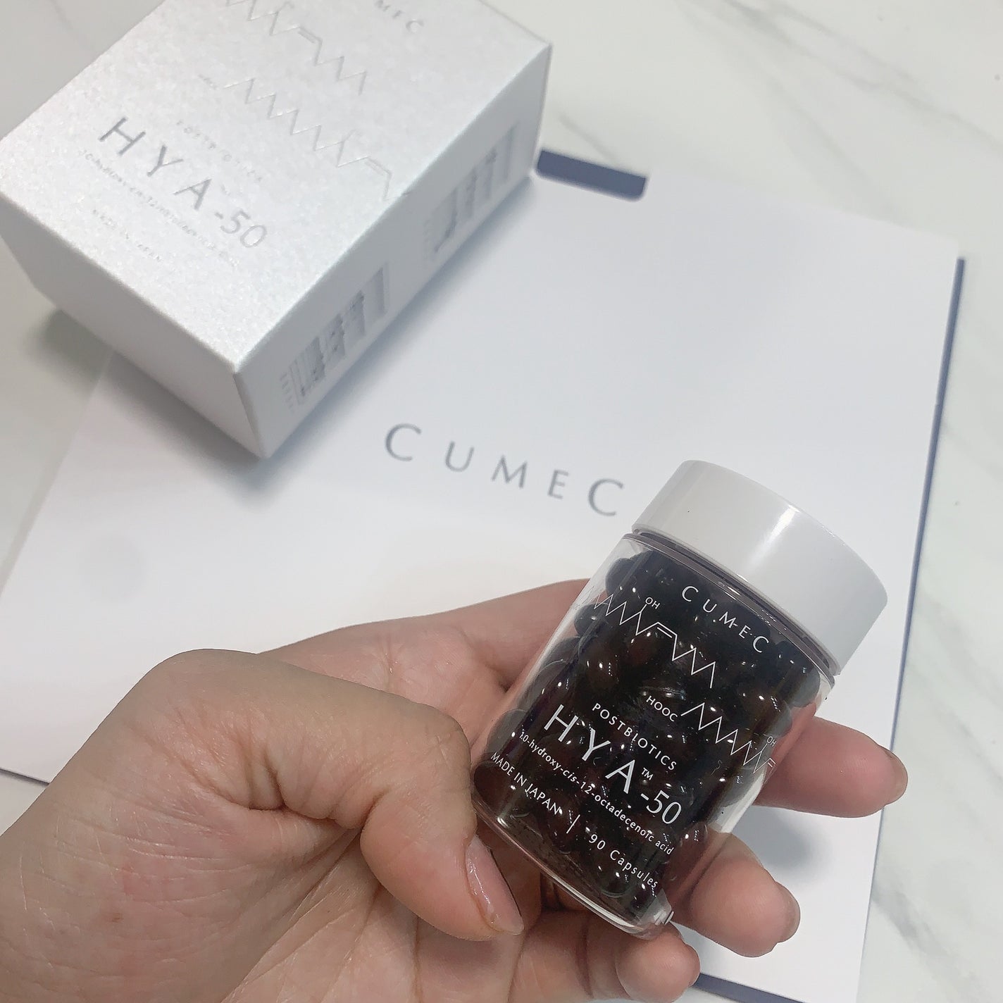 HYA-50 インナービューティサプリ/CUMEC/健康サプリメントを使ったクチコミ(2枚目)