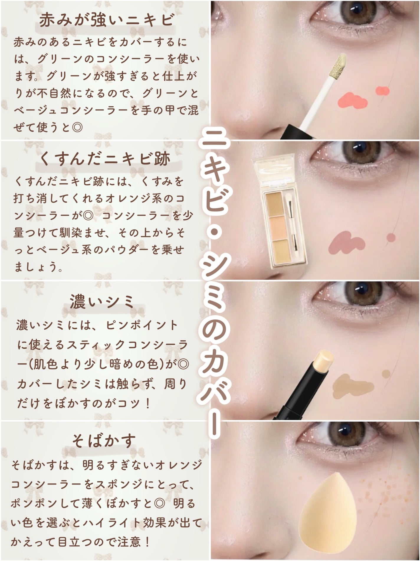 カラーミキシングコンシーラー/キャンメイク/パレットコンシーラーを使ったクチコミ(2枚目)