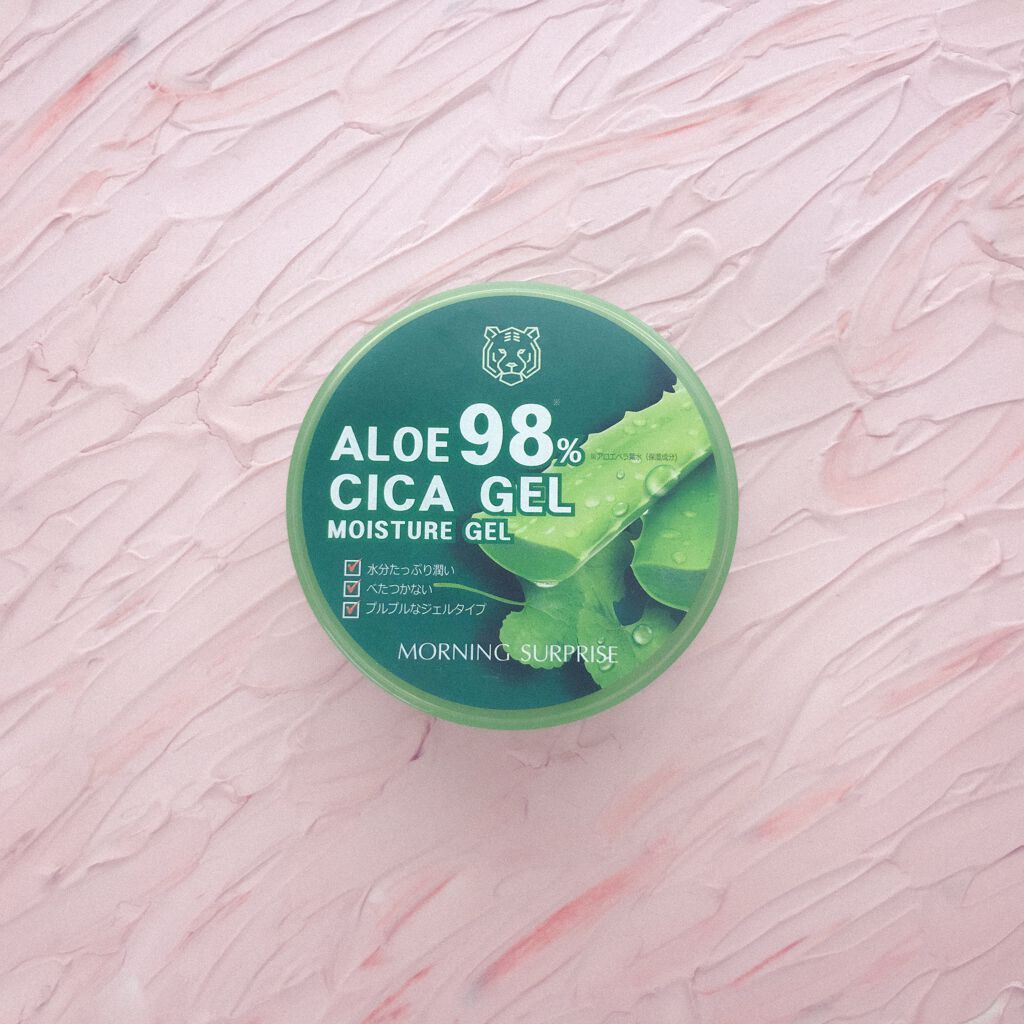 ALOE VERA 98% MOISTURE CICA GEL/MORNING SURPRISE/ボディクリームを使ったクチコミ(1枚目)