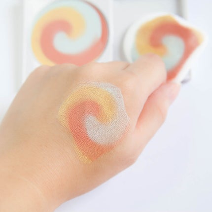 カラーブレンドグローファンデーション/ディエム クルール/クリーム・エマルジョンファンデーションを使ったクチコミ(3枚目)