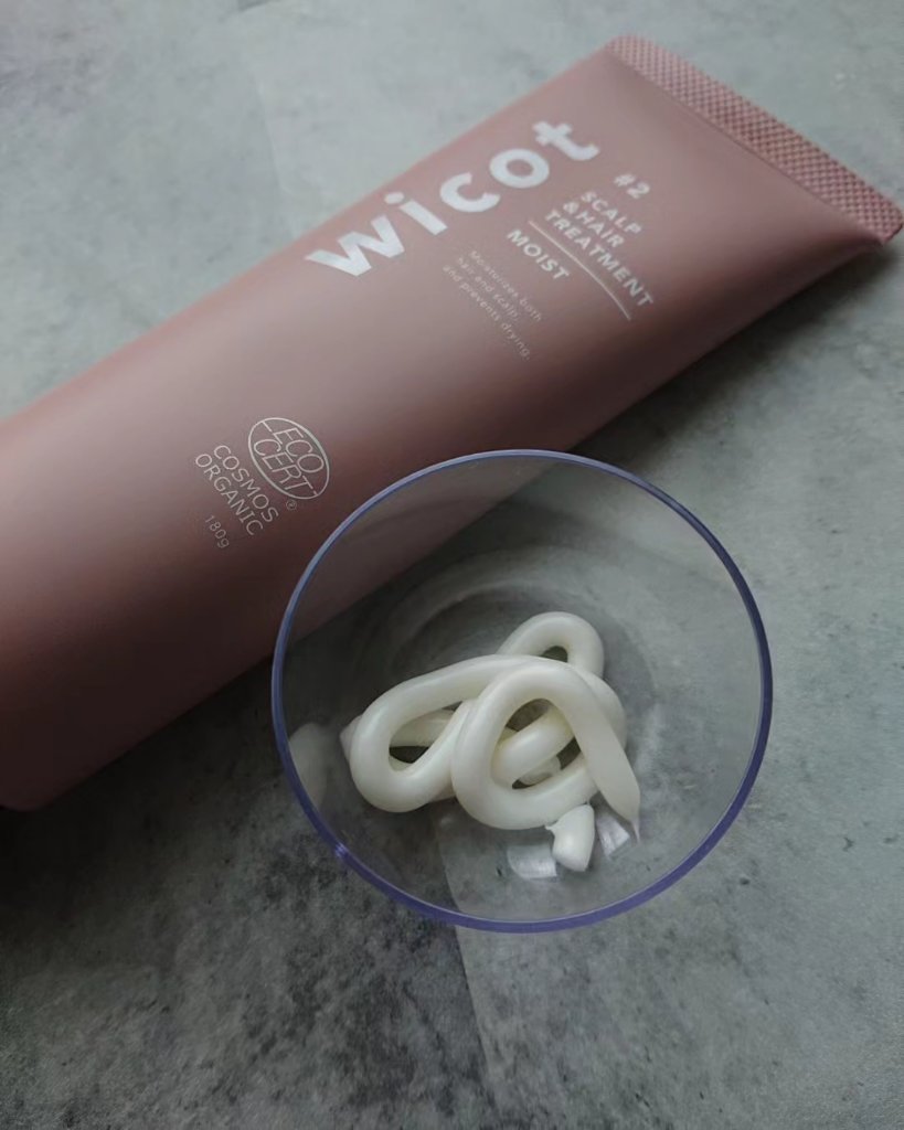 スカルプ＆ヘア シャンプー/トリートメント モイスト トリートメント180ml/wicot/市販シャンプーを使ったクチコミ（1枚目）