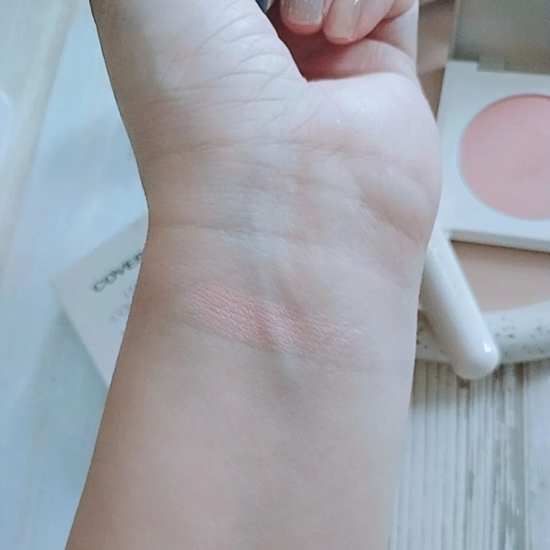 カバーマーク ライティング カラー パウダー/COVERMARK/パウダーチークを使ったクチコミ(5枚目)