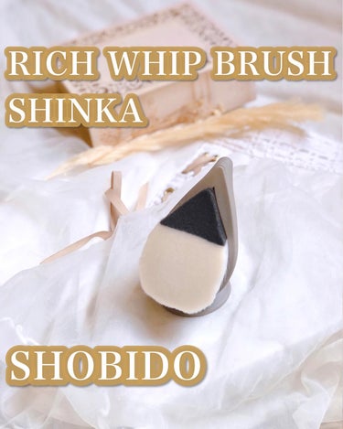 リッチホイップブラシSHINKA(シンカ)/SHOBIDO/その他スキンケアグッズを使ったクチコミ（1枚目）