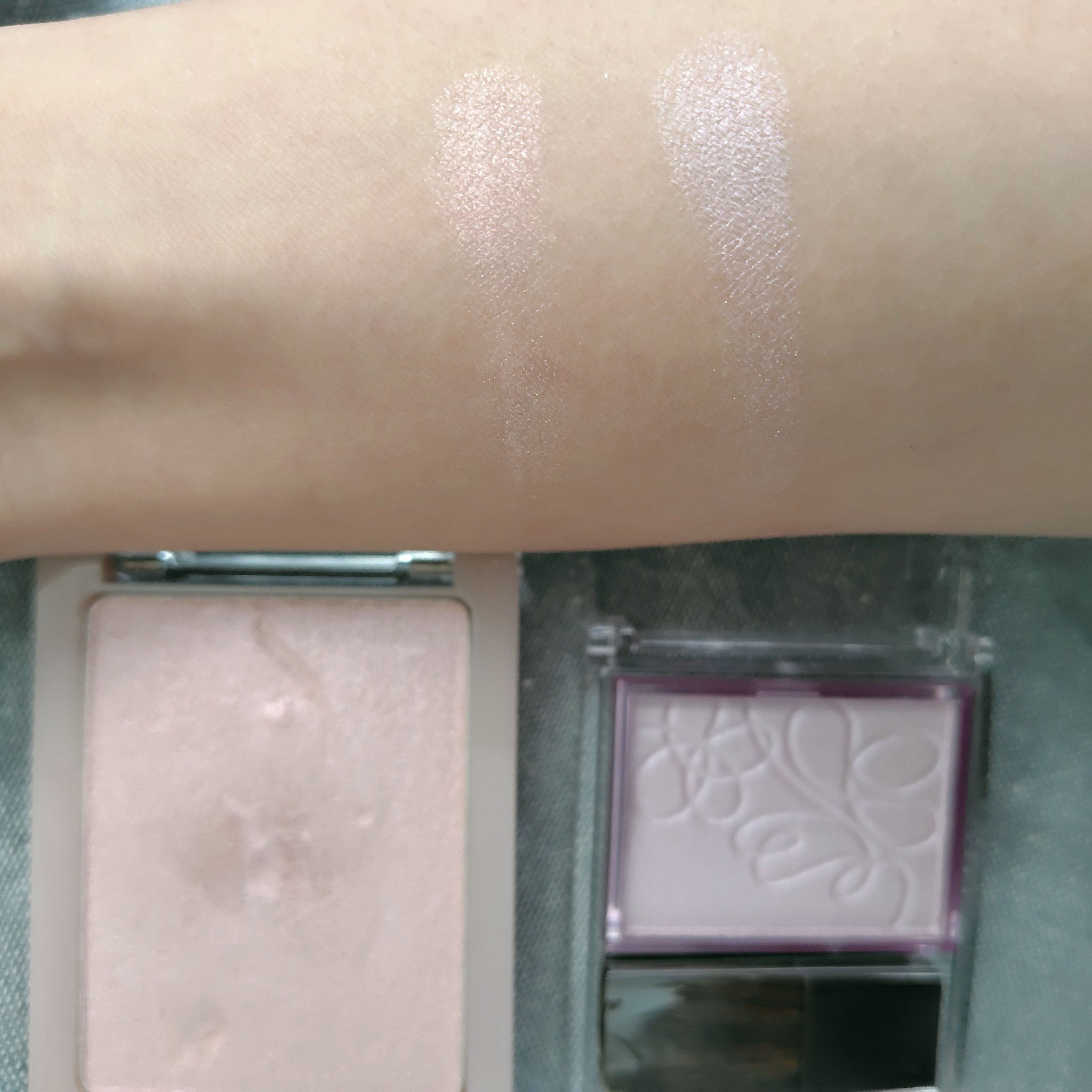 ヴェールライター/rom&nd/パウダーハイライトを使ったクチコミ（2枚目）