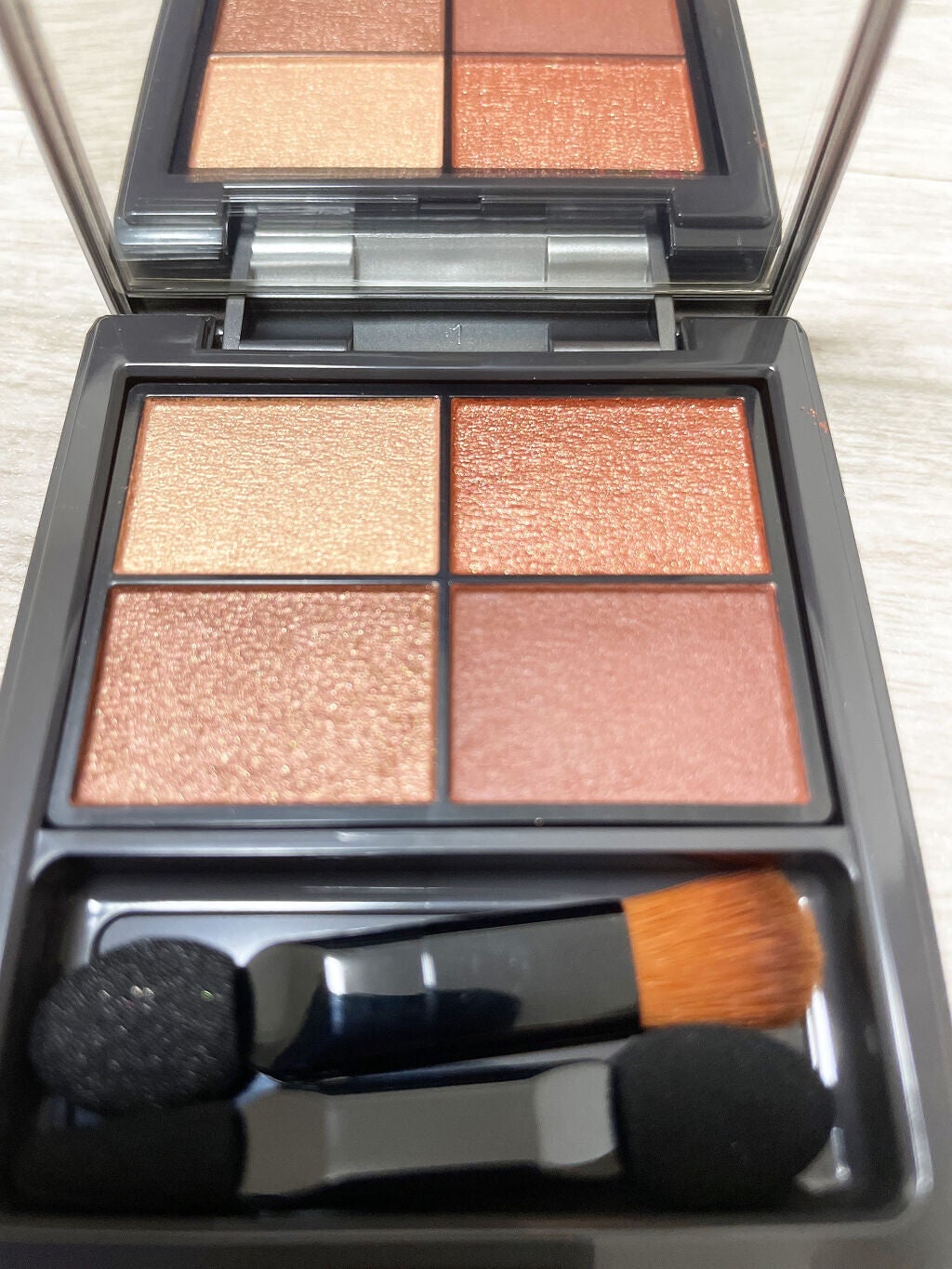 パレットアイシャドウ/&be/アイシャドウパレットを使ったクチコミ(6枚目)